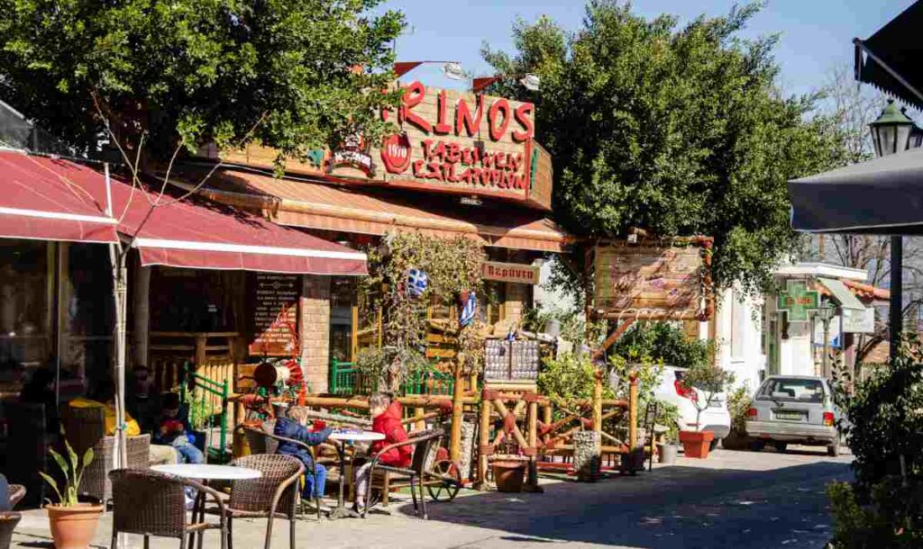 marino's taverna ancient corinth