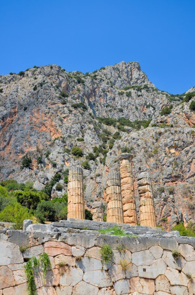 view of temple of apollo