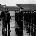 royal ulster constabulary training depot inspection with Sir Richard Pym