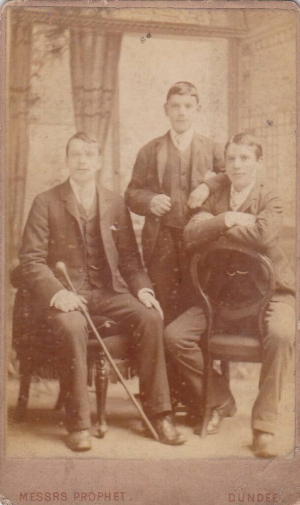 photo by messrs prophet, dundee likely john, james, and alexander scott