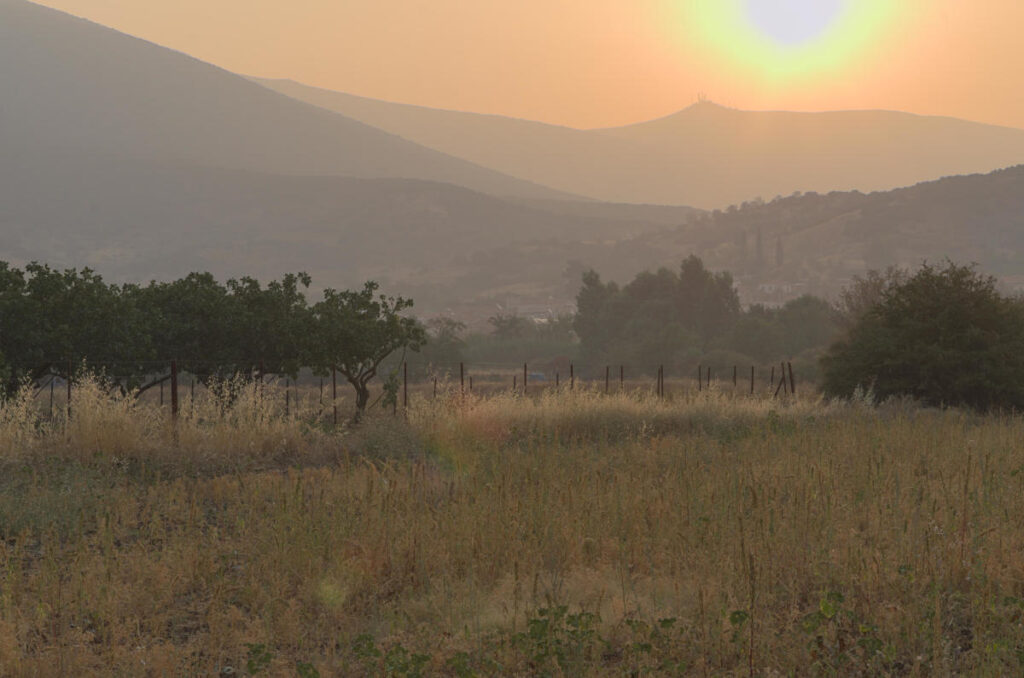 sunrise over exarchos